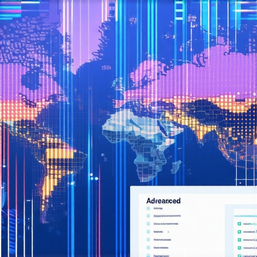 AI-powered Local SEO Analytics Digital map with analytics and AI insights demonstrating advanced local SEO tactics.