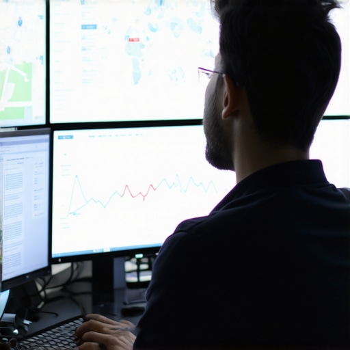 SEO professional analyzing local search data and maps for better rankings