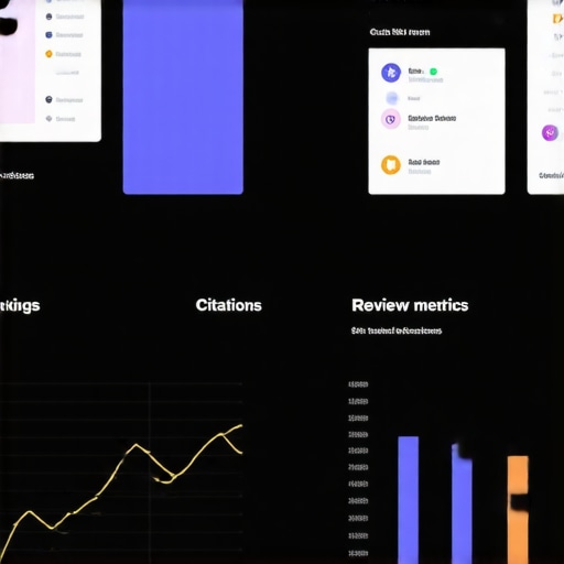 Local SEO Dashboard Overview Screenshot of local SEO analytics dashboard with rankings and review data.