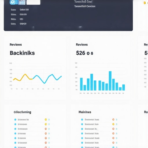Local SEO software interface showing metrics and alerts