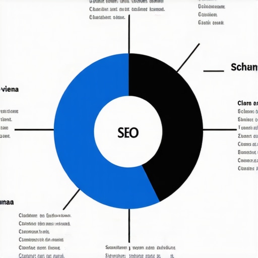 Diagram illustrating key components of local SEO strategy