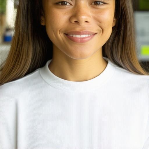 Business owner updating local business profile with positive reviews and keywords