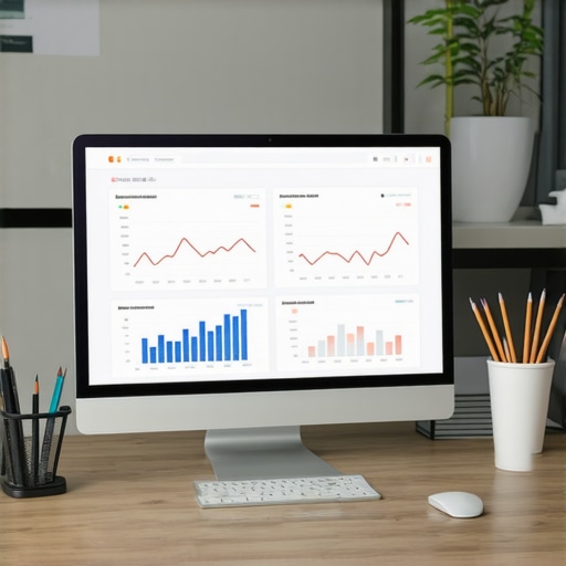 Screenshot of SEO dashboard with citation and ranking analytics.